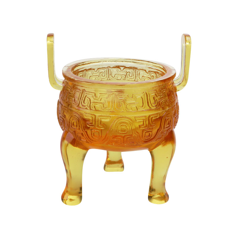 Ozdoby statywowe ze złotej glazury